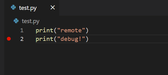 VSCode Python debug