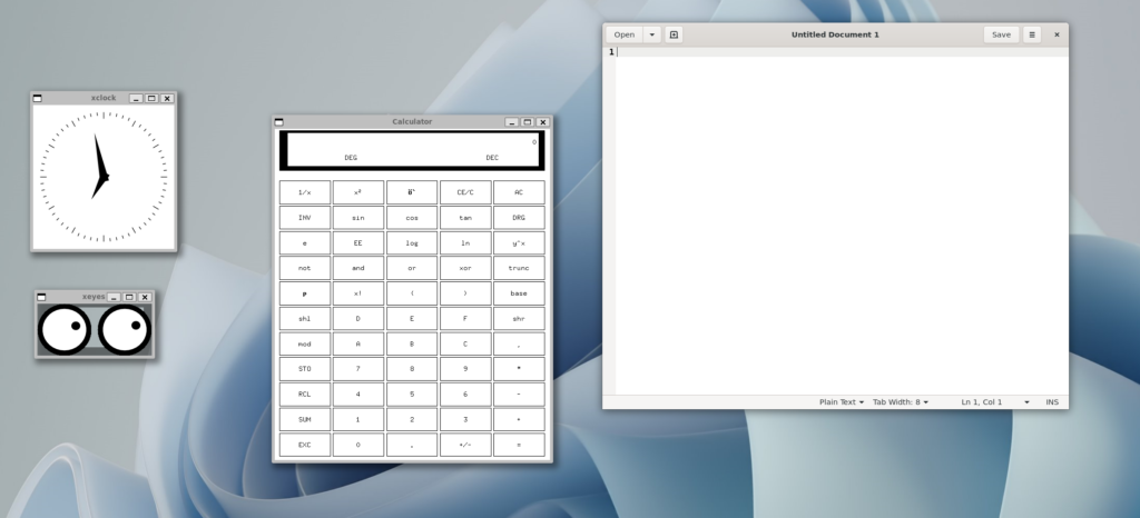 WSL Gedit 