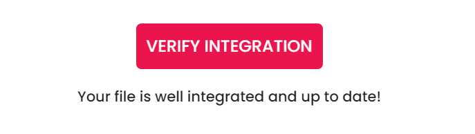 The Moneytizer VERIFY INTEGRATION