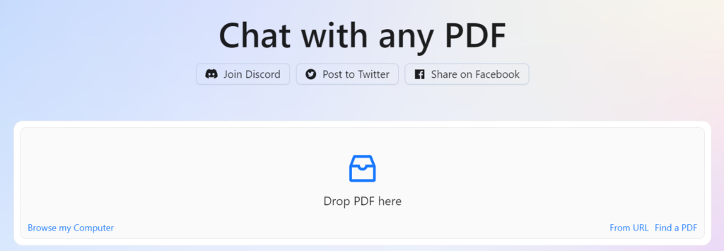 ChatPDF 