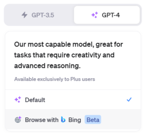 Browse with Bing