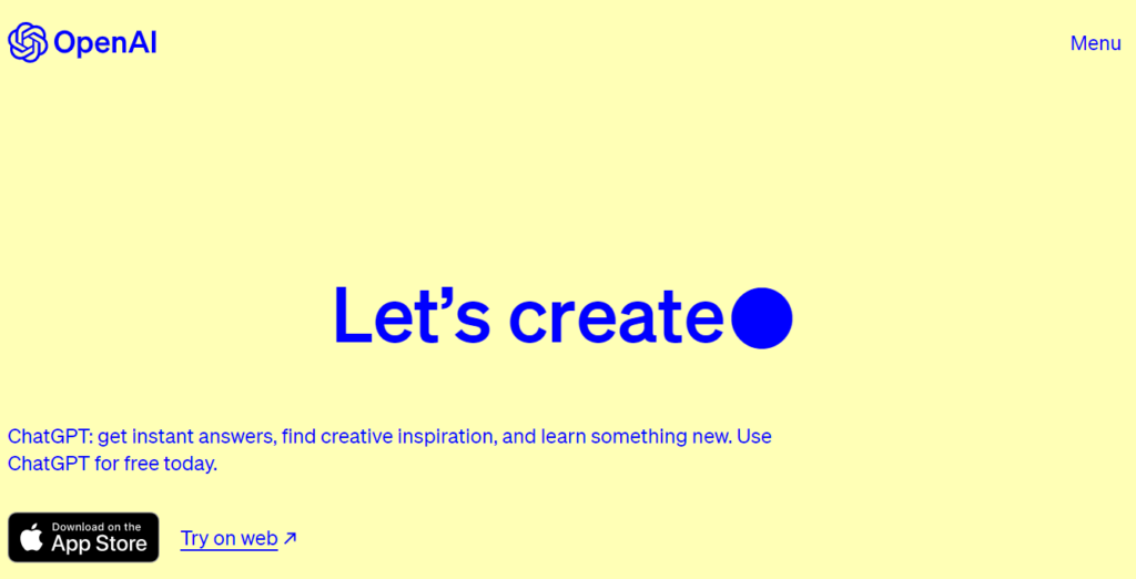 OpenAI App Store リンク
