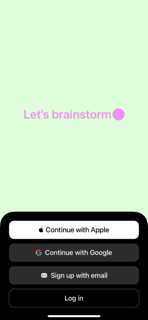 ChatGPT iOS ログイン